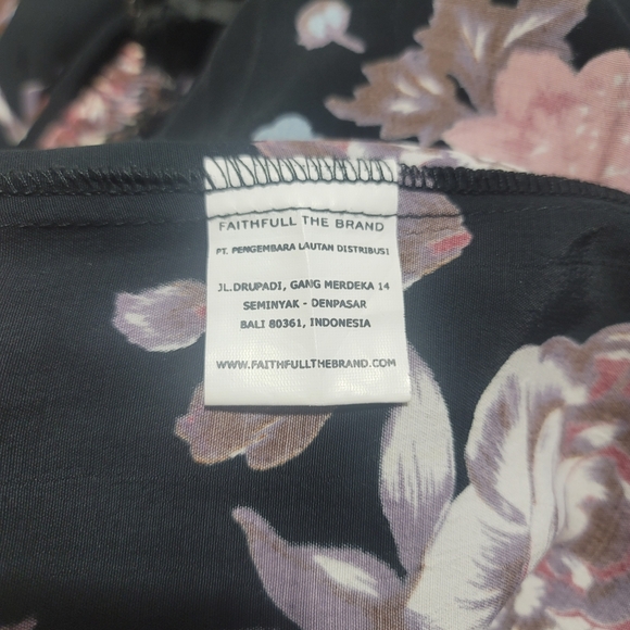 Faithfull the Brand Shutterbabe Jumpsuit in Nightingale - Picture 6 of 9